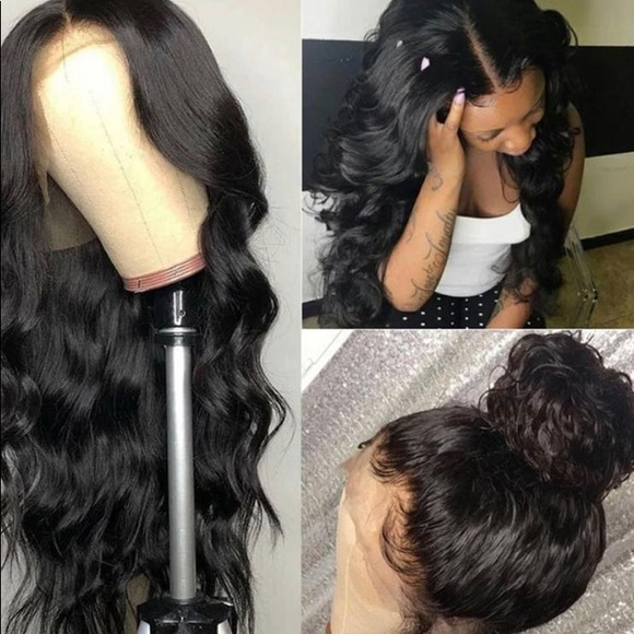 Human hair lace front 360 wig
